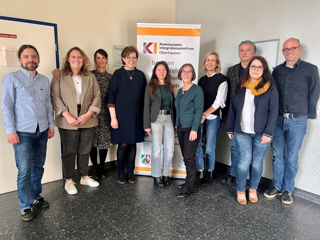 Besuch im Kommunalen Integrationszentrum Oberhausen